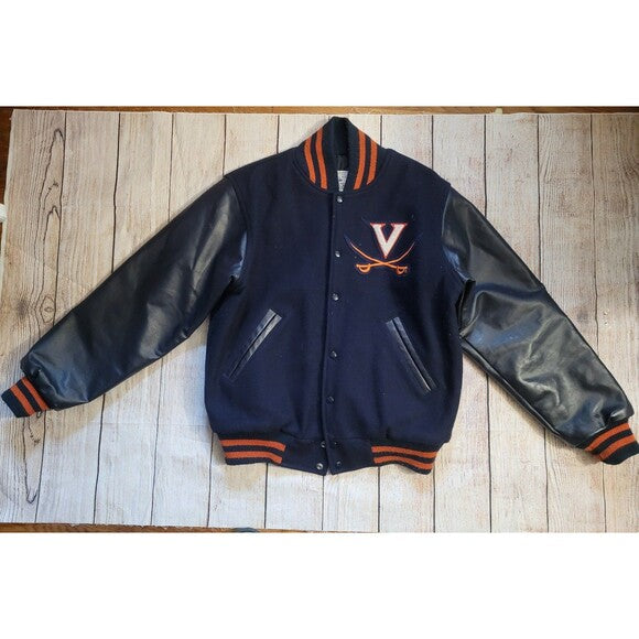 Vintage Virginia Cavaliers Wool Varsity Letterman Jacket