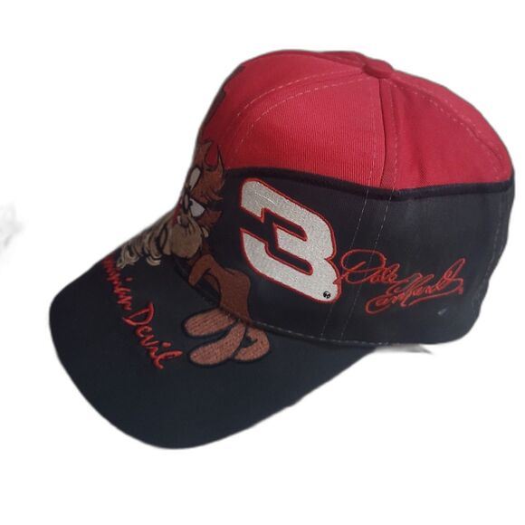 Vintage Taz Dale Earnhardt Sr. AOP snapback hat #3 Looney Tunes