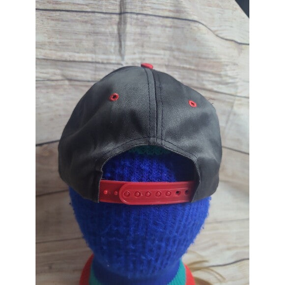 Vtg 90s NBA Chicago Bulls Snapback Hat Jordan