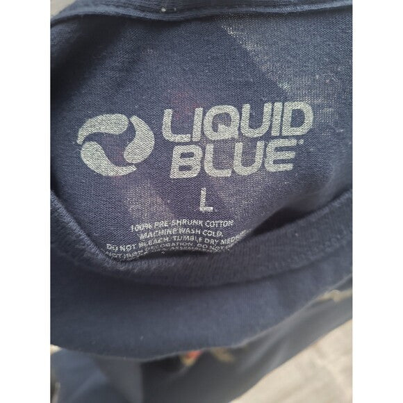 Liquid Blue Grateful Dead Bears Fire in the Mountains
