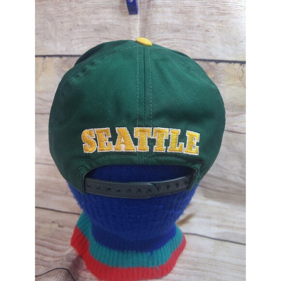 Vintage Seattle Supersonics AJD snapback hat