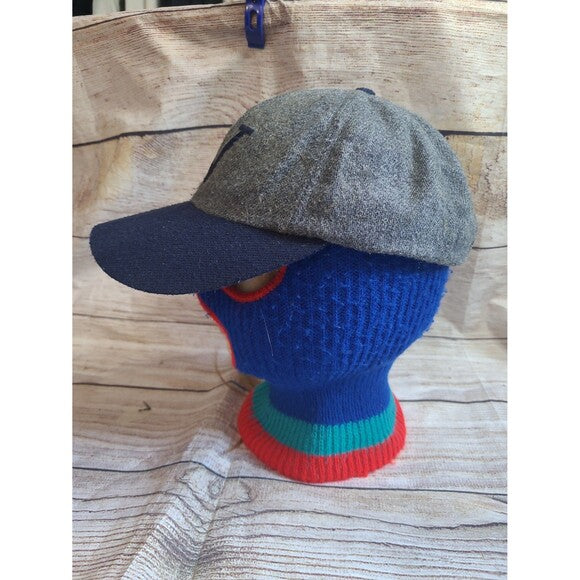 Vtg Virginia University Wool Baseball Cap hat Edward Scissorhands