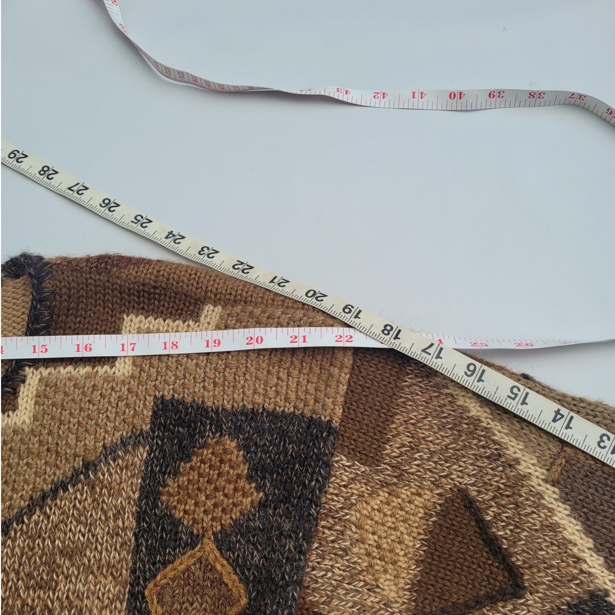 Vtg Alpaca Wool Hand Knit Cardigan by Caamano Limited Edition