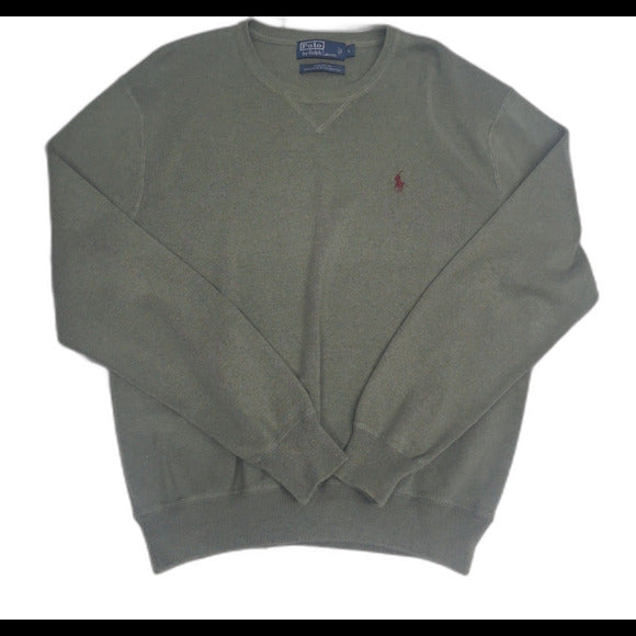 Vtg Polo Sweater Ralph Lauren Cotton Crewneck