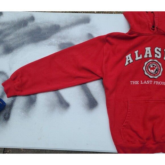 Vintage Alaska Last Frontier hoodie sweatshirt