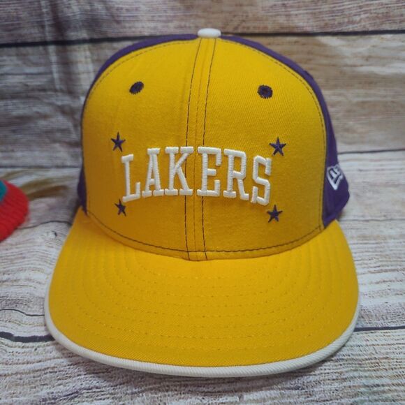 Vtg New Era Los Angeles Lakers Fitted hat