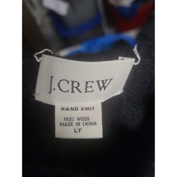 Vtg J Crew Handknit Wool Sweater
