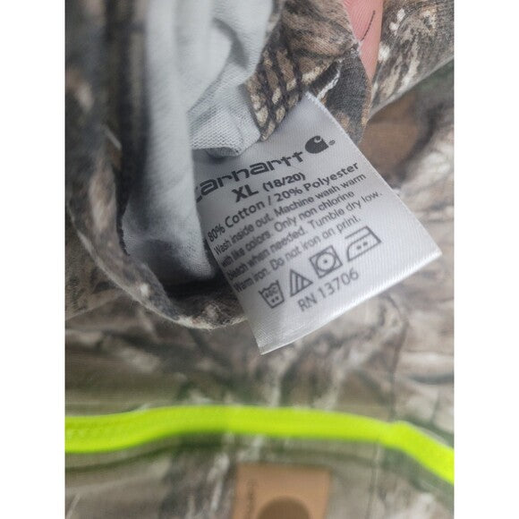 Carhartt RealTree Full Zip Hoodie women's XL
