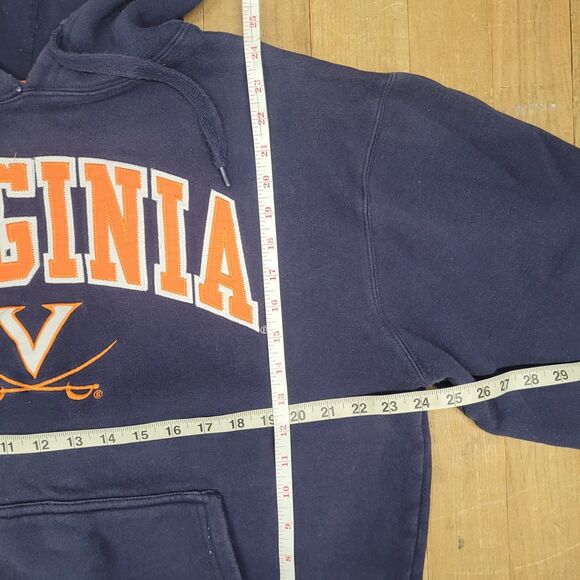 Vintage Virginia Cavaliers Hoodie College Sweatshirt E5