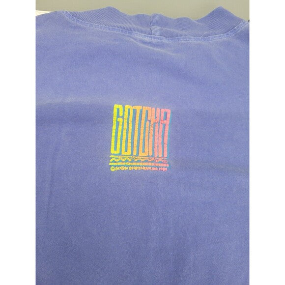 Vtg Gotcha Beach Surf tee Shirt