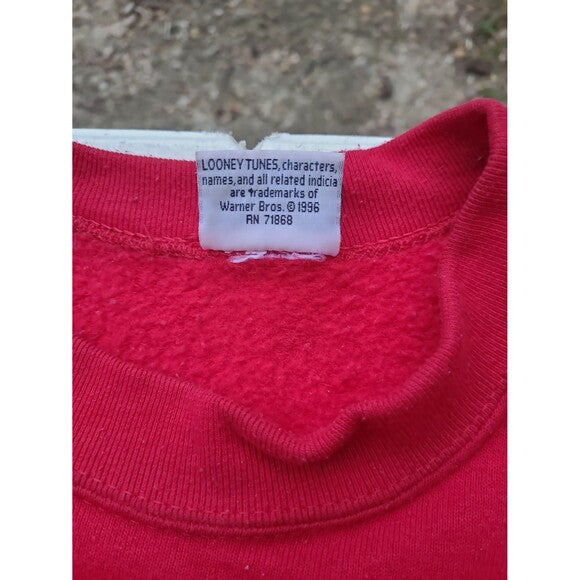 Vintage Tweety Bird Looney Tunes Crewneck Sweatshirt Freeze 1996