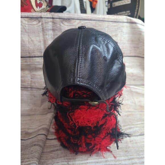Vintage Dale Earnhardt Sr. Leather strapback hat #3