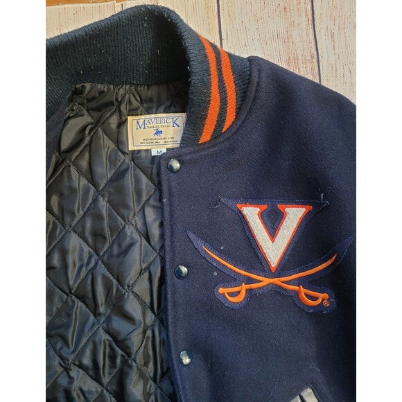 Vintage Virginia Cavaliers Wool Varsity Letterman Jacket
