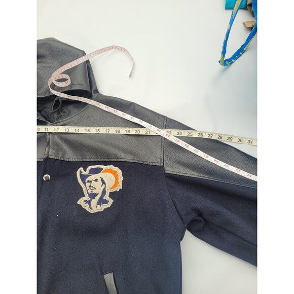 Vintage Virginia Cavaliers Hooded Varsity Jacket