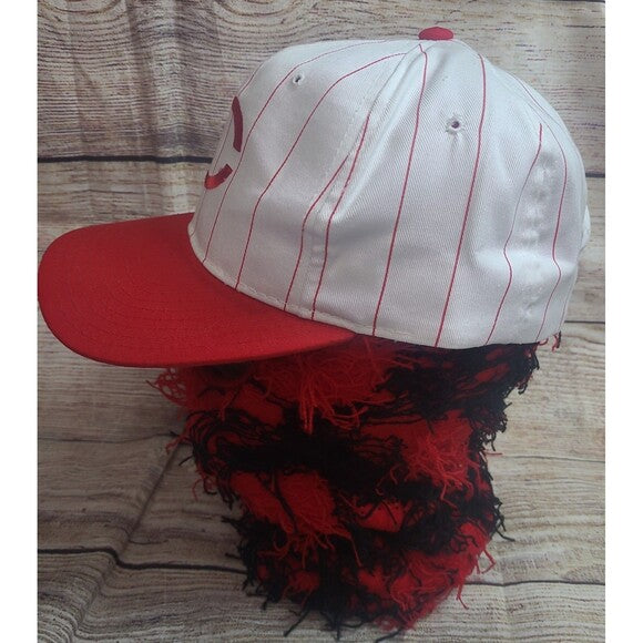 Vintage Cincinnati Reds Pinstripe Starter Hat