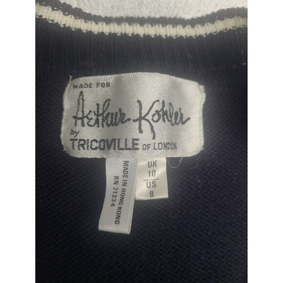 VTG ARTHUR KOHLER By Tricoville of London Cardigan Sweater