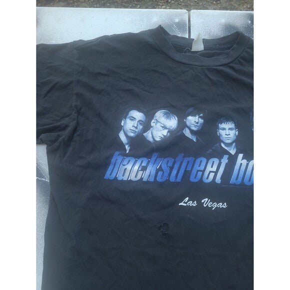 Vintage Backtreet Boys Las Vegas t-Shirt 1998 Tour merch