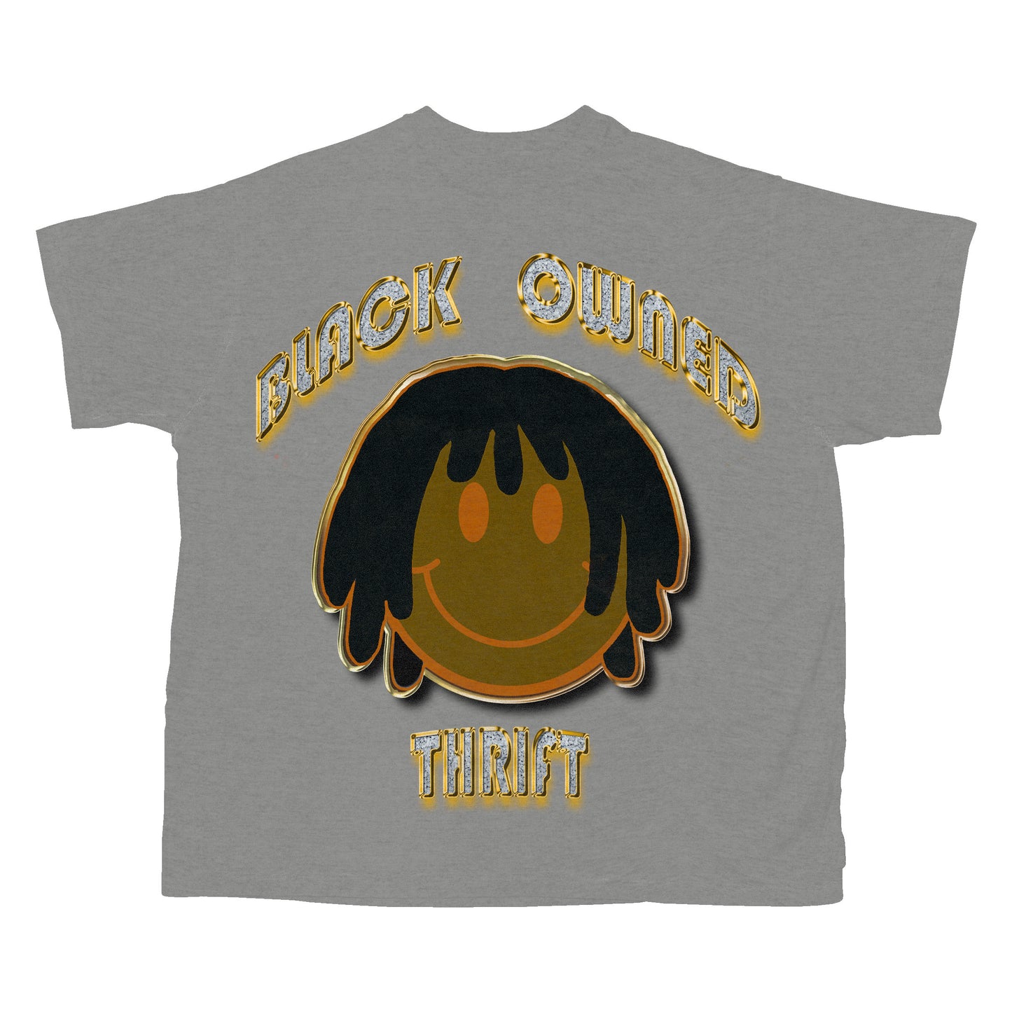 Cultured Smiley Bling Bling Logo Tee