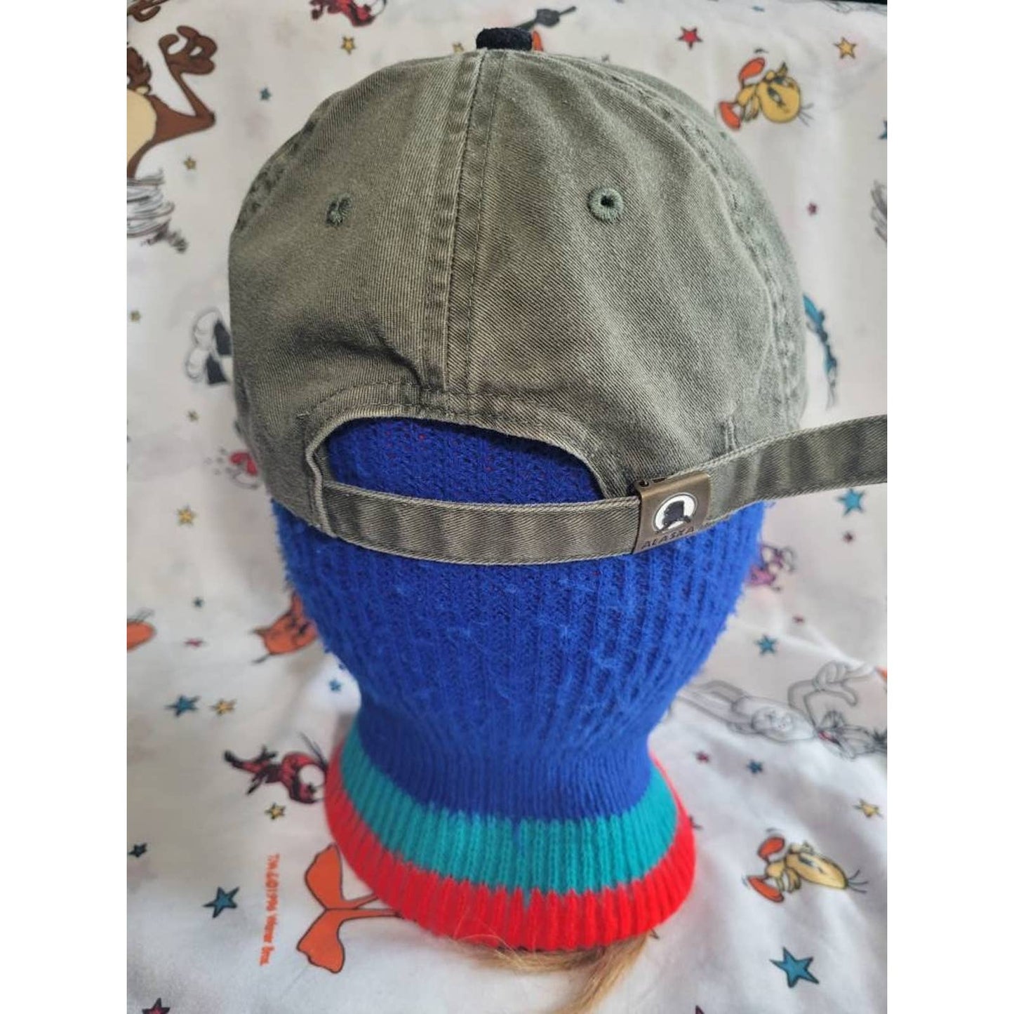 Vtg Alaska Suede brim dad hat