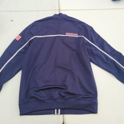 Nike Dream Team USA Basketball National Team Jacket Mens Large Dri-Fit Blue