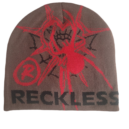 New Reckless Spider Y2k  Beanie