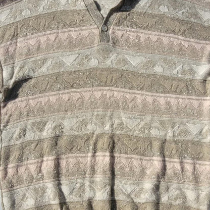 Vtg London Fog Collared Sweater Shirt