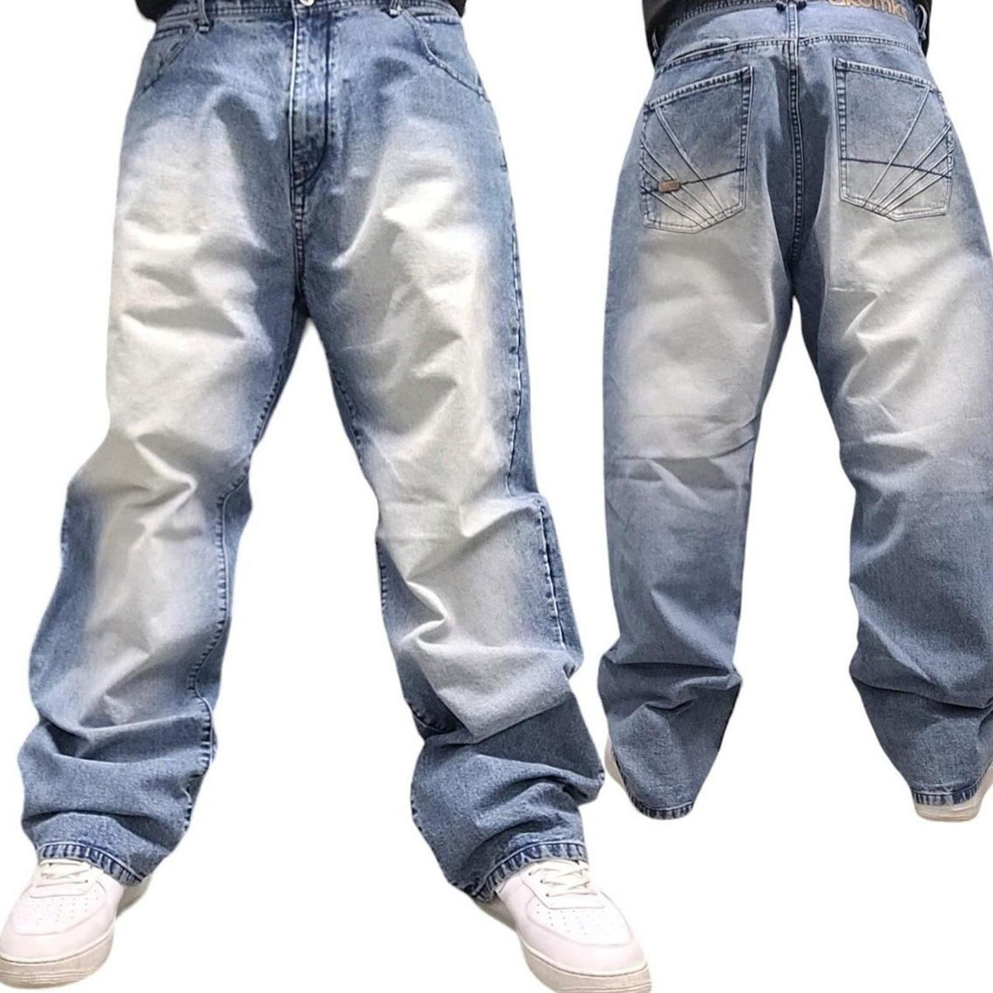 Vintage Akademiks wide leg Jeans