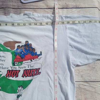 Vintage Doug Clark and the Hot Nuts band tee signed