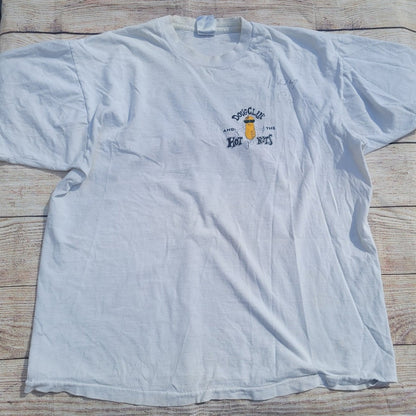 Vintage Doug Clark and the Hot Nuts band tee signed