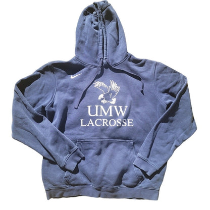 Vtg Y2k Nike UMW Lacrosse  Hoodie Mary Washington