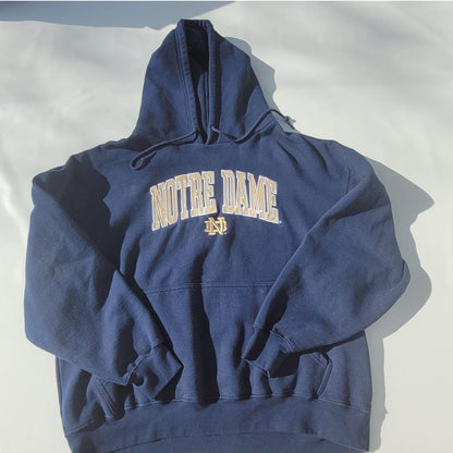 Vintage Notre Dame Fighting Irish embroidered Hoodie