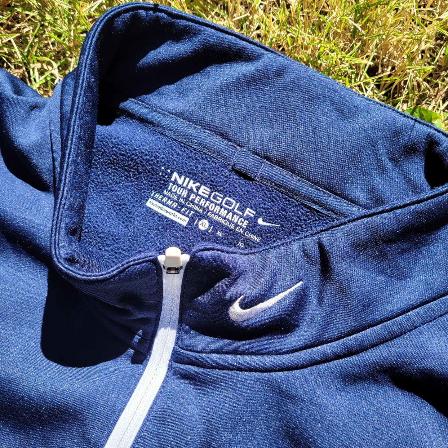 Nike Golf Quarter Zip Therma Fit Sweatshirt Tour Performance