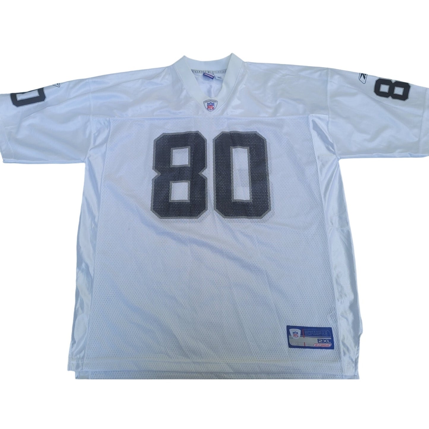 Vtg Oakland Raiders Jerry Rice #80 Jersey White