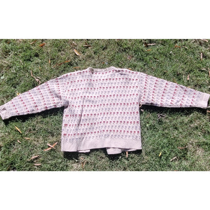 Vtg Woolrich Outdoors Cottage Cardigan Hand framed