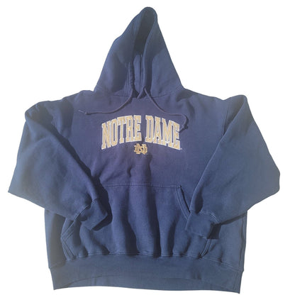 Vintage Notre Dame Fighting Irish embroidered Hoodie