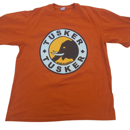 Vintage Tusker Beer Shirt tee baada ya Kazi shirt
