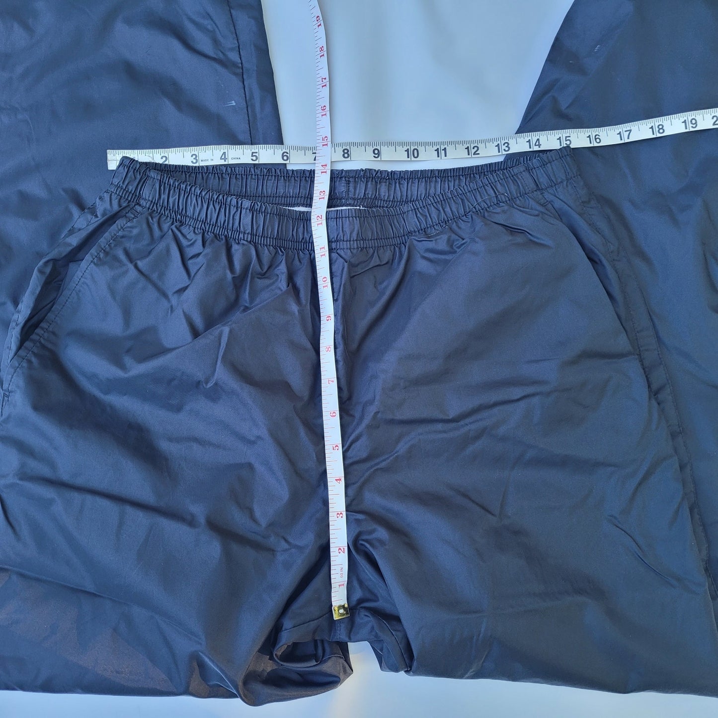 Vtg Nike Windbreaker Track Pants Med y2k Silver tag