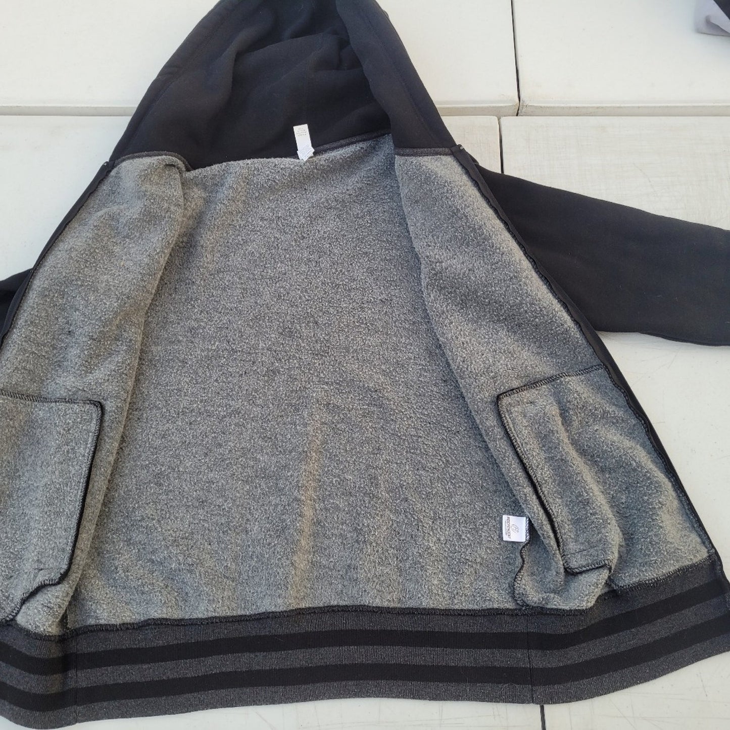 Amazon Fulfillment Employee Full zip Hoodie Smile logo