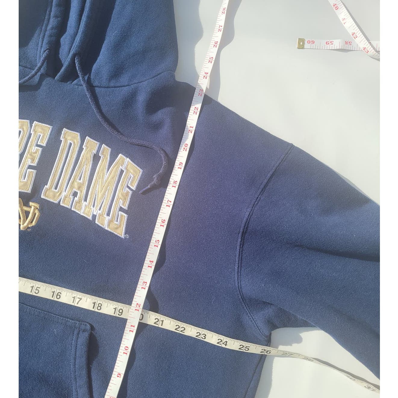 Vintage Notre Dame Fighting Irish embroidered Hoodie