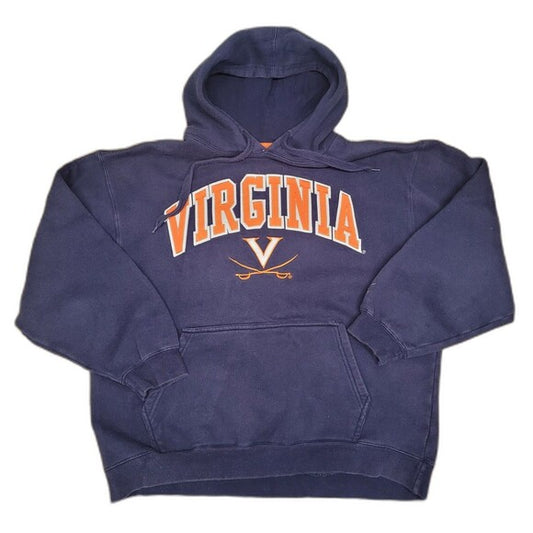 Vintage Virginia Cavaliers Hoodie College Sweatshirt E5