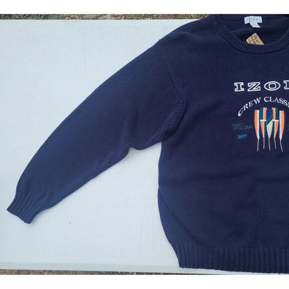 Vintage Izod Lacoste Crew Classics Knit Sweater