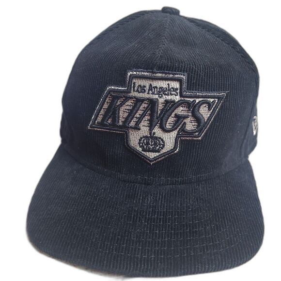 Vintage New Era LA Kings Corduroy snapback hats 9fifty