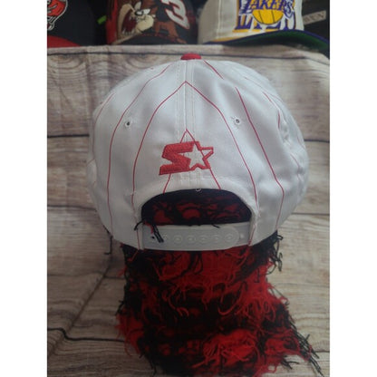 Vintage Cincinnati Reds Pinstripe Starter Hat