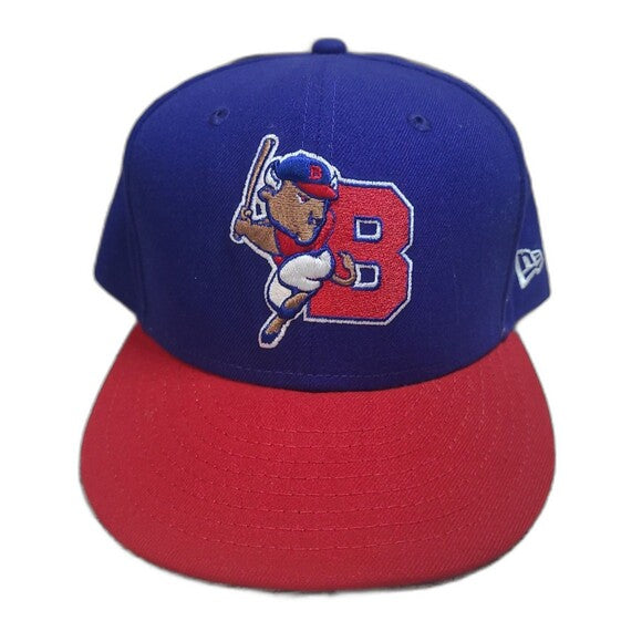Vtg New Era Buffalo Bison MiLB  fitted cap