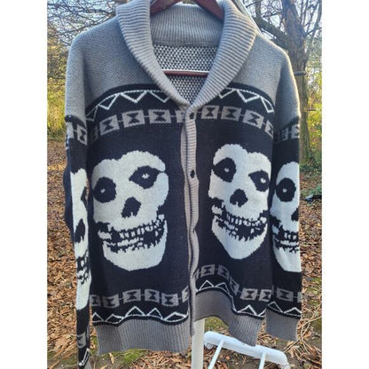 Misfits Cardigan Sweater XL