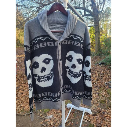 Misfits Cardigan Sweater XL