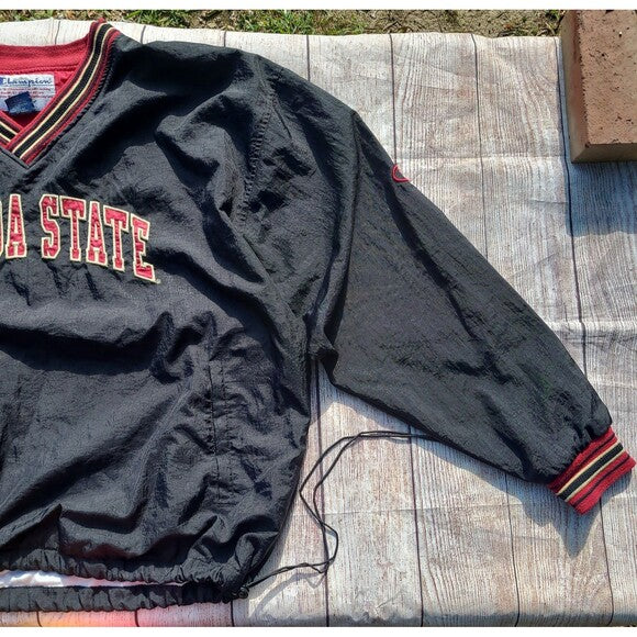 Vintage Champion Florida State Pullover long sleeve Windbreaker
