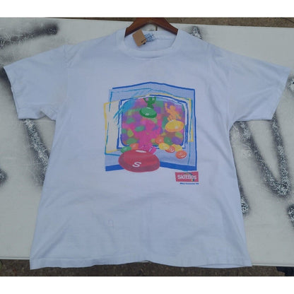 Vintage Skittles Promo t-shirt Taste the Rainbow
