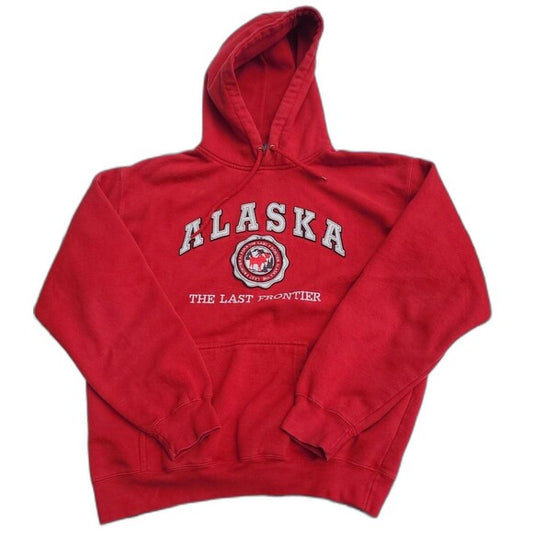 Vintage Alaska Last Frontier hoodie sweatshirt