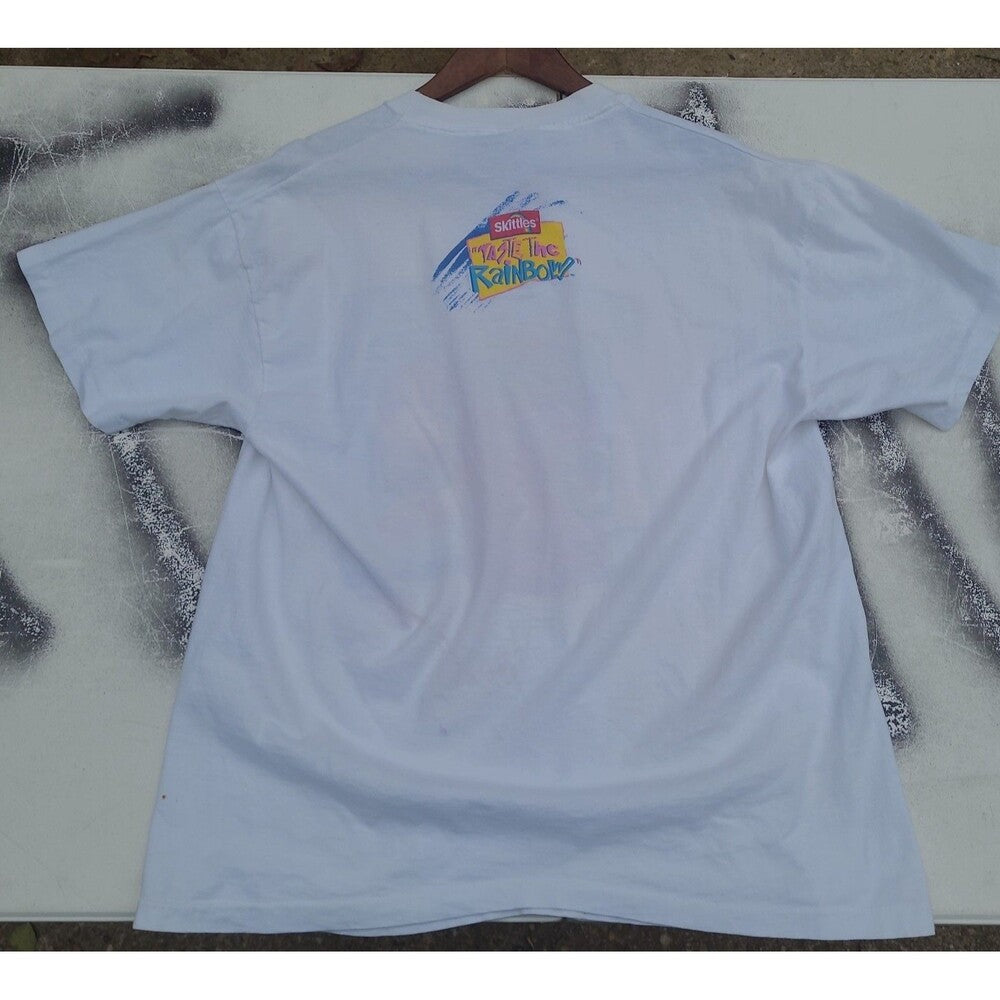 Vintage Skittles Promo t-shirt Taste the Rainbow